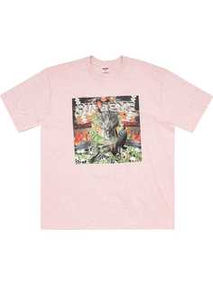 Supreme футболка с принтом