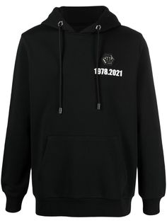 Philipp Plein худи с нашивкой-логотипом