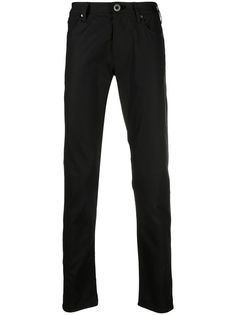 Emporio Armani прямые джинсы средней посадки