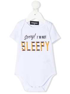 Dsquared2 Kids комбинезон для новорожденного Im Not Sleepy