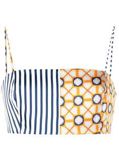 Silvia Tcherassi бюстгальтер-бралетт Fresco со вставками