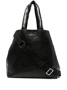 Philipp Plein сумка-тоут с тиснением Skull