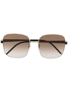 Saint Laurent Eyewear солнцезащитные очки в квадратной оправе