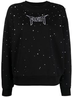Philipp Plein толстовка с кристаллами