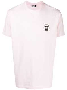 Karl Lagerfeld футболка K/Ikonic с нашивкой-логотипом