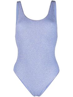 Oséree купальник с эффектом металлик