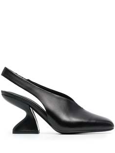 Salvatore Ferragamo туфли F-heel 100 с ремешком на пятке