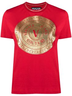 Versace Jeans Couture футболка с логотипом
