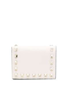 Valentino Garavani кошелек на кнопке с декором Rockstud