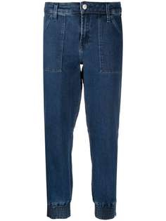 J Brand укороченные зауженные джинсы