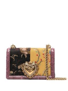 Dolce & Gabbana сумка на плечо Devotion с принтом