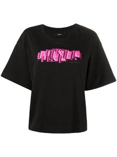 Diesel футболка T-BOWLESS-A1 с вышивкой