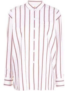PAUL SMITH полосатая рубашка с длинными рукавами