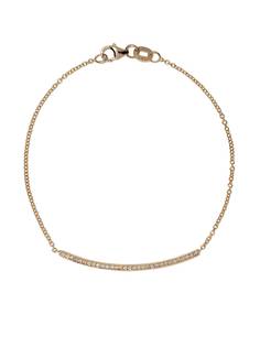 Lizzie Mandler Fine Jewelry золотой браслет Knife Edge с бриллиантами