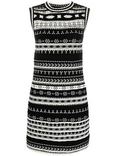 Ermanno Scervino платье-трапеция с цветочной вышивкой