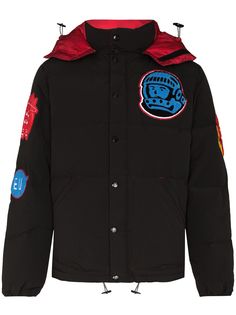 Billionaire Boys Club пуховик с нашивкой-логотипом