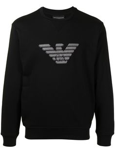 Emporio Armani толстовка с принтом