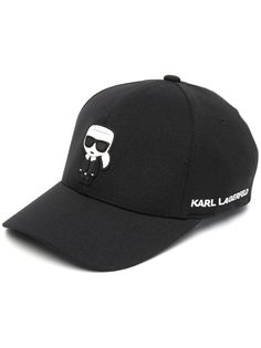 Karl Lagerfeld бейсболка K/Ikonic с нашивкой