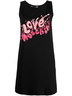 Love Moschino платье с логотипом