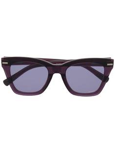 MISSONI EYEWEAR солнцезащитные очки в квадратной оправе