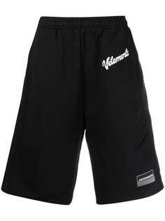 VETEMENTS шорты с логотипом