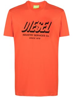 Diesel футболка Green Label с логотипом