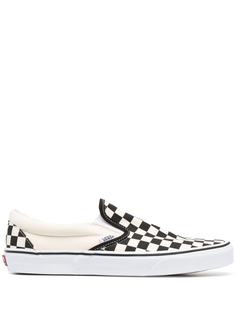 Vans слипоны в клетку