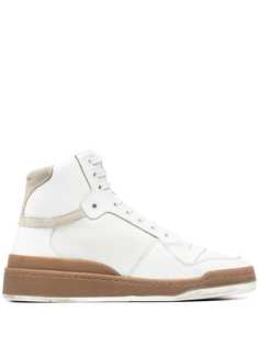 Saint Laurent высокие кеды SL24