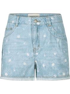 PortsPURE джинсовые шорты с цветочным принтом