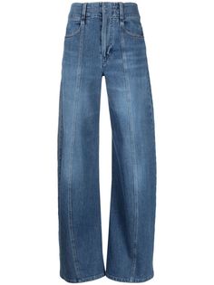 Chloé широкие джинсы с завышенной талией