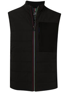 PS Paul Smith жилет с контрастной вставкой