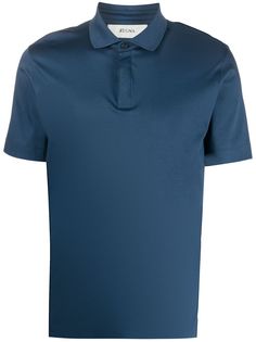 Z Zegna рубашка поло с короткими рукавами