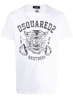 Dsquared2 футболка с принтом