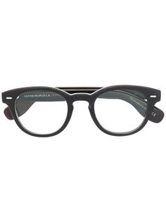 Oliver Peoples очки в круглой оправе