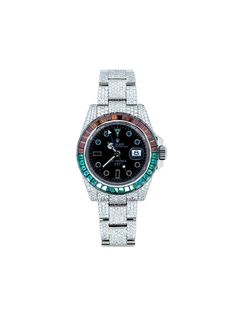 Rolex кастомизированные наручные часы GMT Master II 50 Year Anniversary x 777 40 мм