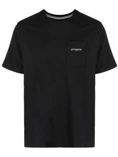 Patagonia футболка с логотипом