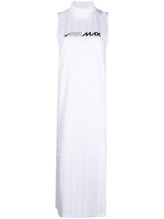Nike платье с высоким воротником и логотипом