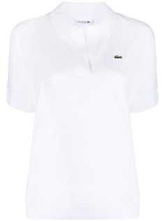 Lacoste рубашка поло с вышитым логотипом
