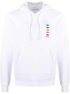 Lacoste худи с нашивкой из коллаборации с Polaroid