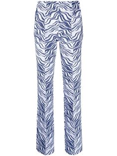Missoni полосатые брюки с завышенной талией