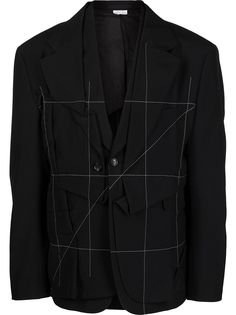 Comme Des Garçons Homme Plus деконструированный пиджак