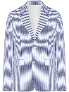 Comme Des Garçons Shirt пиджак в полоску