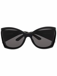 Balenciaga Eyewear солнцезащитные очки Void в оправе бабочка