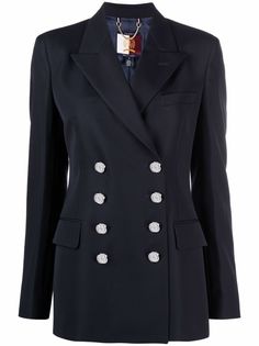 Tommy Hilfiger двубортный блейзер Crest