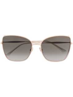 Jimmy Choo Eyewear солнцезащитные очки Alexis в массивной оправе