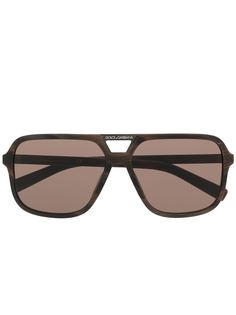 Dolce & Gabbana Eyewear солнцезащитные очки-авиаторы