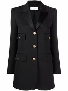 Saint Laurent однобортный пиджак