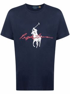 Polo Ralph Lauren футболка с принтом