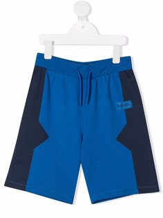 Kenzo Kids спортивные шорты в стиле колор-блок