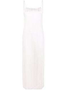 Missoni платье-комбинация с разрезом